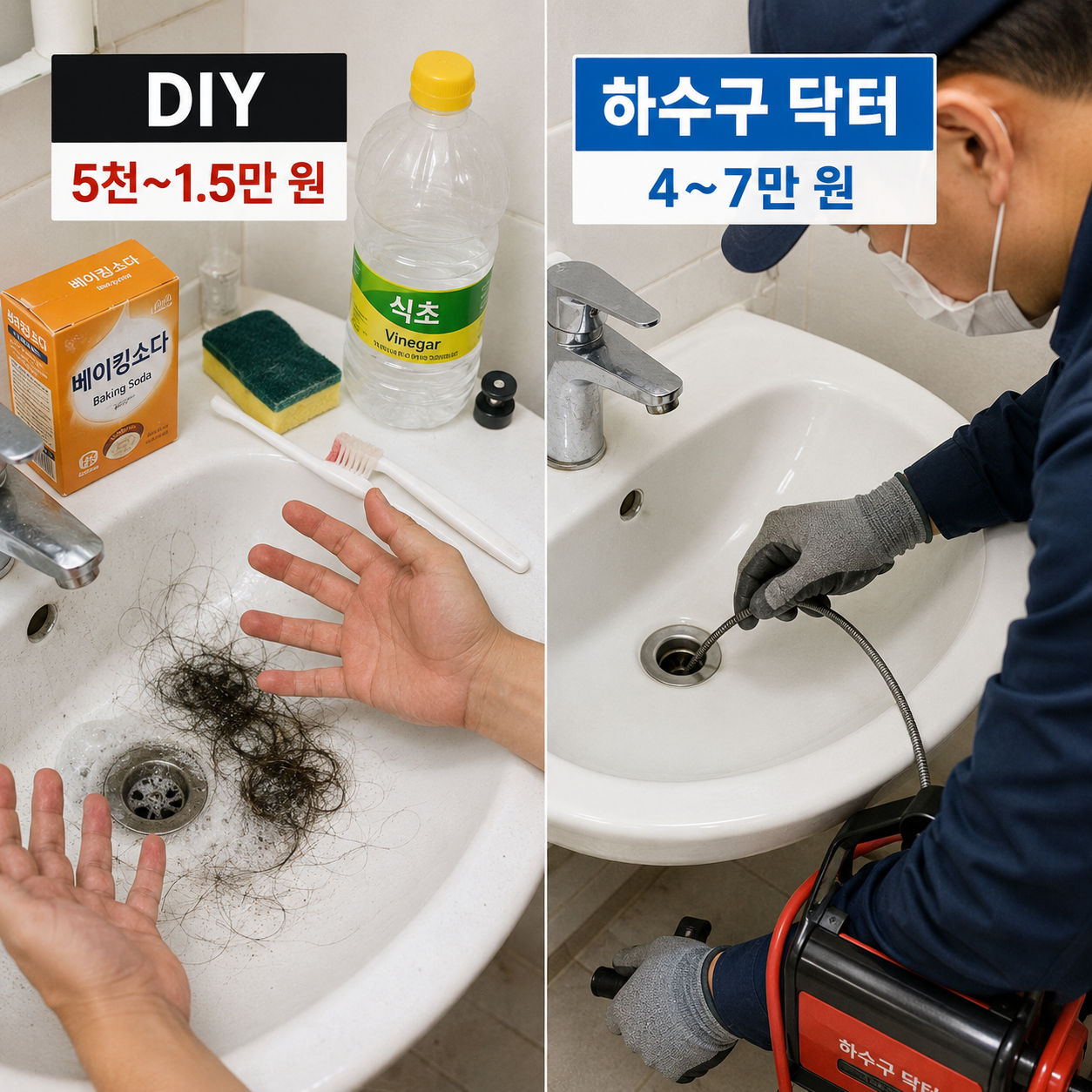 욕실 배수구 머리카락 관리, 자취생 필수 체크리스트
