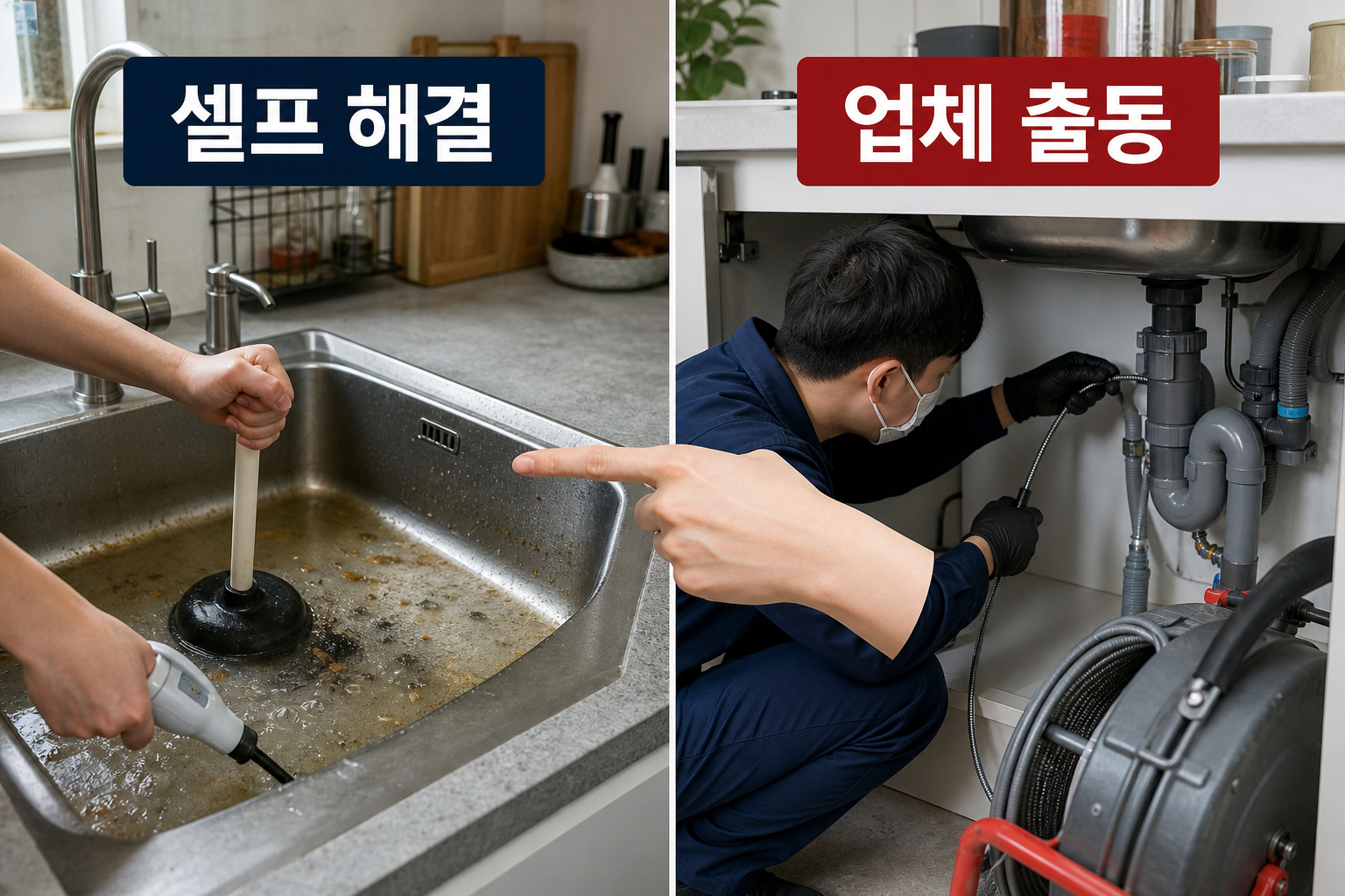 하수구 막힘 원인부터 셀프 해결과 업체 이용까지 전체 비교 가이드 — 하수구 막힘